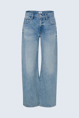 Slate Gray Larsen Relaxed Flare | Mellow Jeans