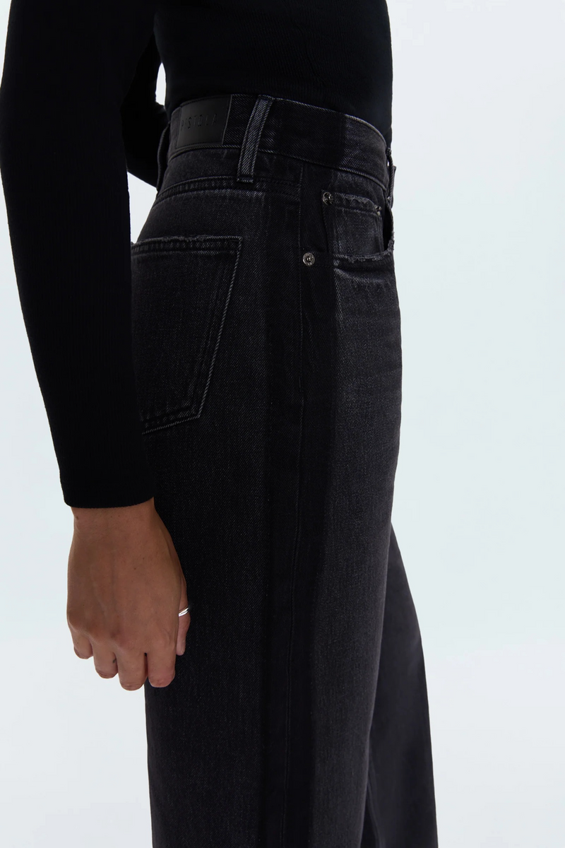 Lavender Wes High Rise Barrel Jean | Cinema Jeans