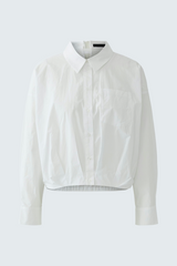 Lavender Cropped Shirt Blouse Blouse