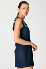 Lavender Anchor Mini Dress Mini Dress