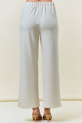Light Gray The Cloud Nine Pintuck Pants Pant