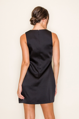 Seashell Satin Secrets Mini Dress Mini Dress