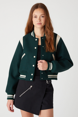Light Gray Smart Move Bomber Jacket