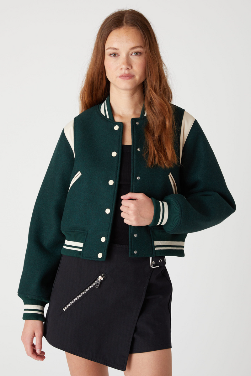 Light Gray Smart Move Bomber Jacket