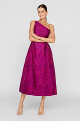 Lavender Dorrit Tea Length Dress Formal Dress