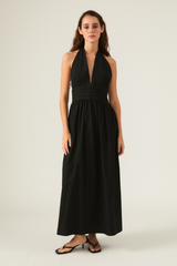 Antique White Cassis Dress Maxi Dress