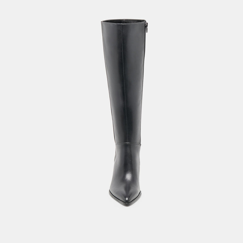 White Smoke Aldy Boot Heel