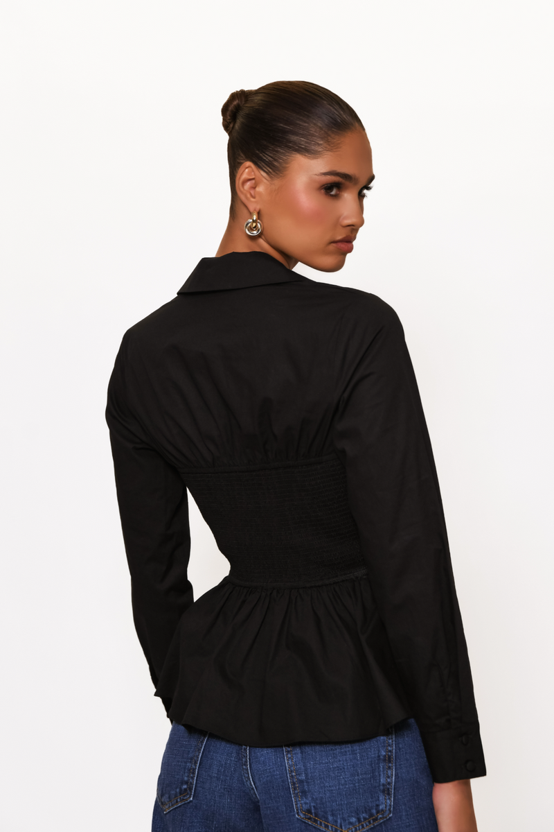 Black Barber Top Top