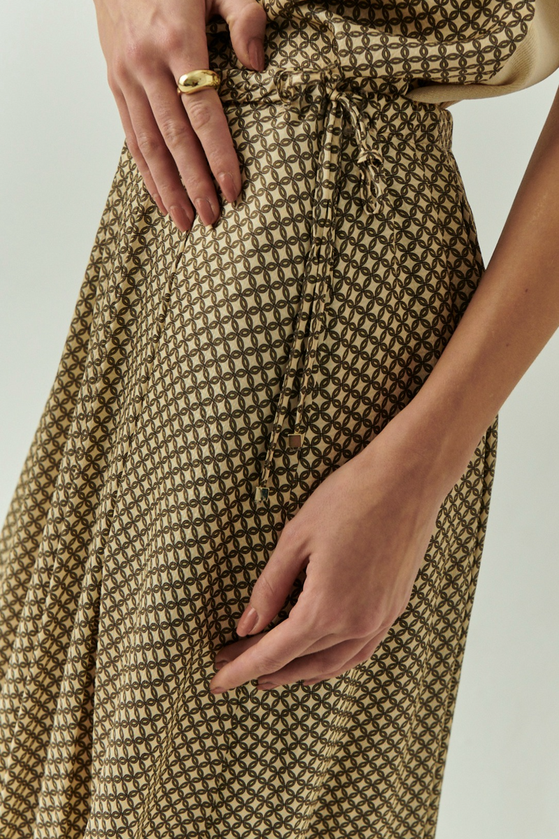 Dim Gray Dalia Skirt Maxi Skirt