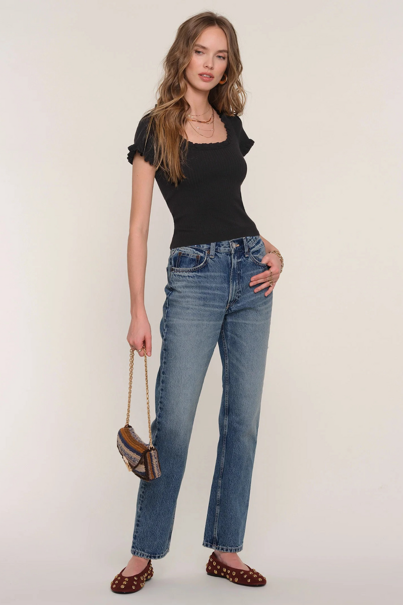 Light Gray Sathia Top Top