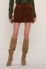 Light Gray Elaine Skirt Mini Skirt