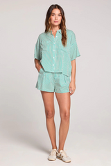 Light Gray Leto Short Short