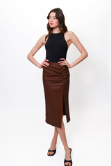 White Smoke Nelly Skirt Midi Skirt