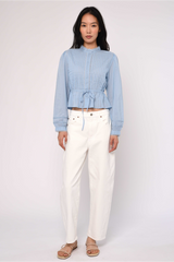 Lavender Mira Blouse Blouse