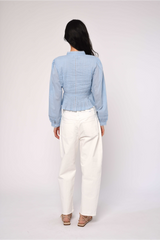 Lavender Mira Blouse Blouse
