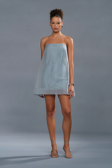 Slate Gray Nerida Mini Dress Mini Dress
