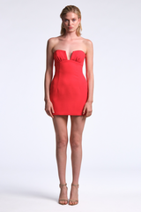 White Smoke Ramone Dress Mini Dress