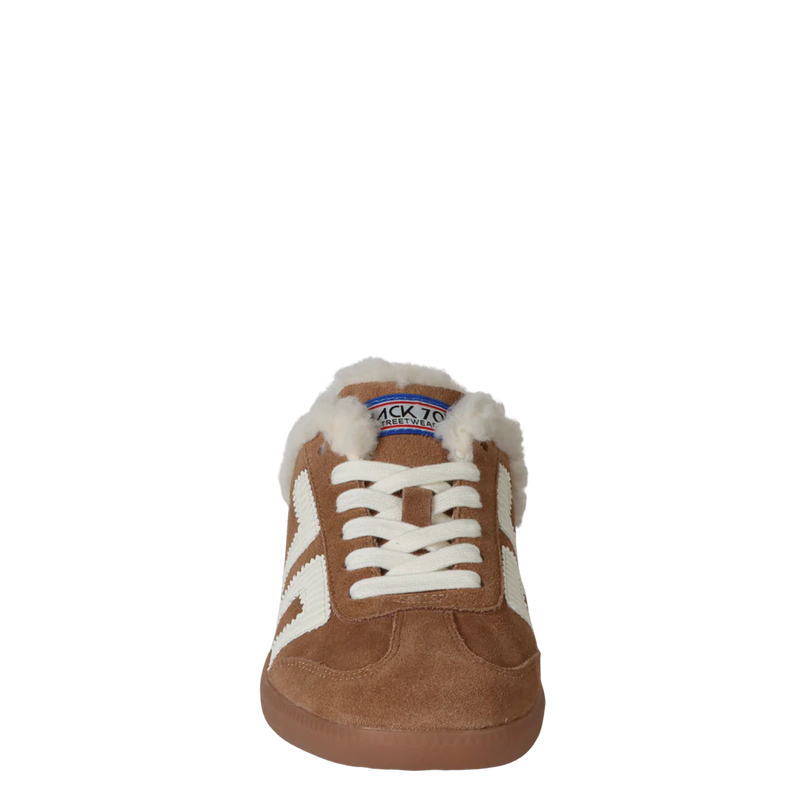 Sienna Easter FL Backless Sneaker | Tobacco White Sneaker
