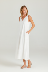 Light Gray Ellery Dress Midi Dress