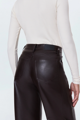 Light Gray Eli High Rise Barrel Jean | French Roast Pant