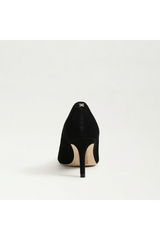 Vienna Pointed Toe Pump | Black Suede