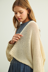 Cozy Muse Cropped Cardigan