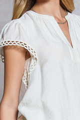 Lavender Ambor Blouse Blouse