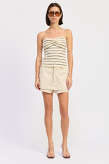 Lavender Double Take Layered Mini Skort Skort