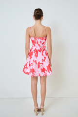 Light Gray The Jardin Mini Dress Mini Dress
