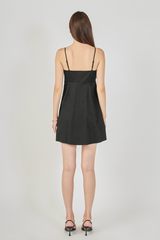 Light Gray Spaghetti Strap Mini Dress Mini Dress