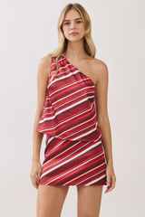 Walk The Line One Shoulder Top