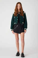 Light Gray Smart Move Bomber Jacket