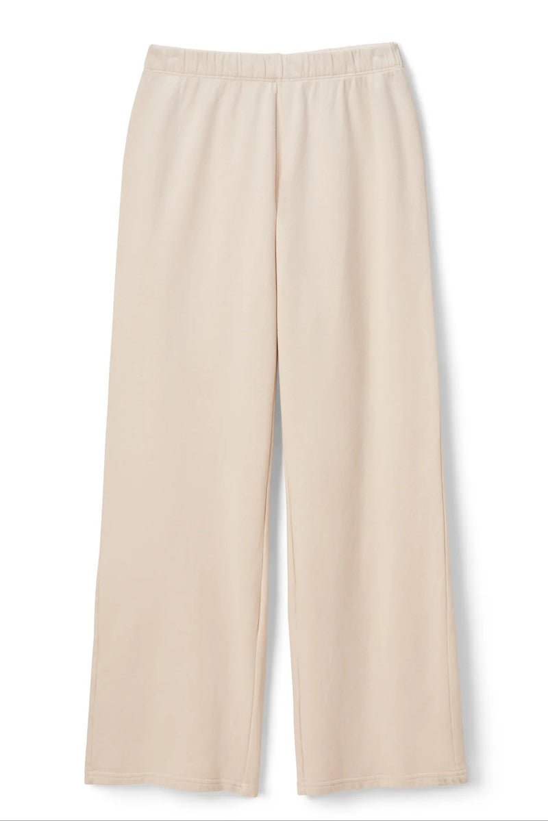 Light Gray Nora French Terry Pull On Pant Pant