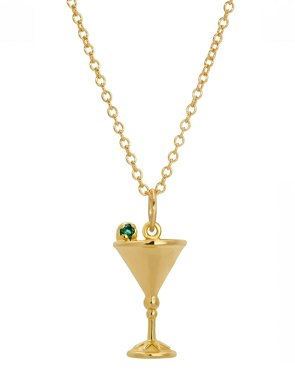 Tan Bottoms Up Necklace Necklace