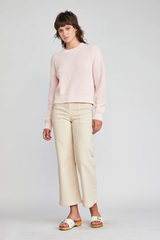 Light Gray Aria Hi-Waist Pants Pant
