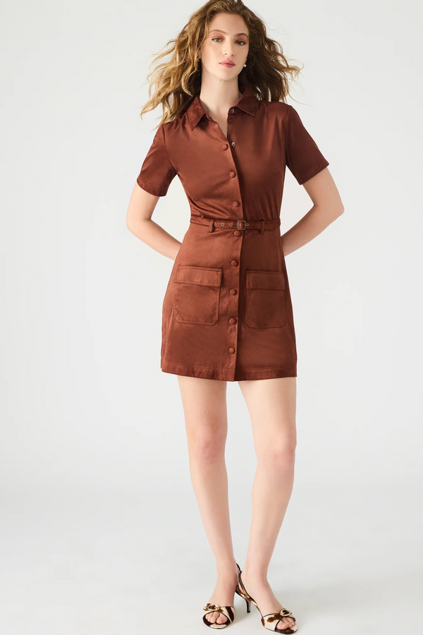 Beige Joliana Dress Mini Dress