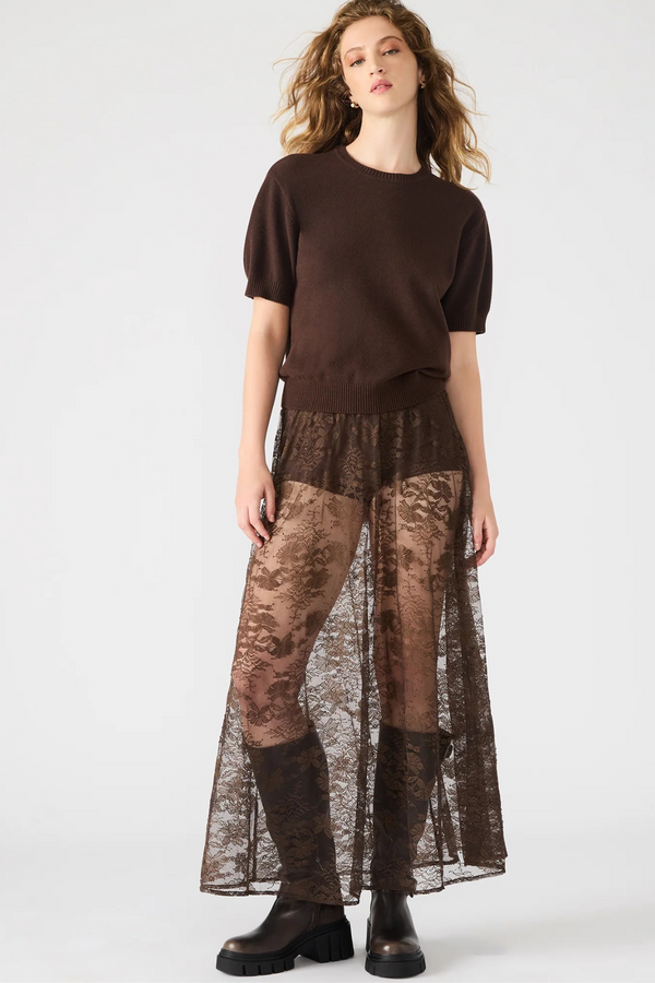 Dark Slate Gray Gisela Skirt Maxi Skirt