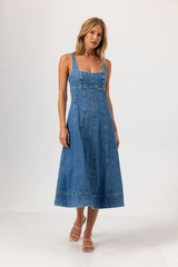 Lavender Willa Dress Midi Dress