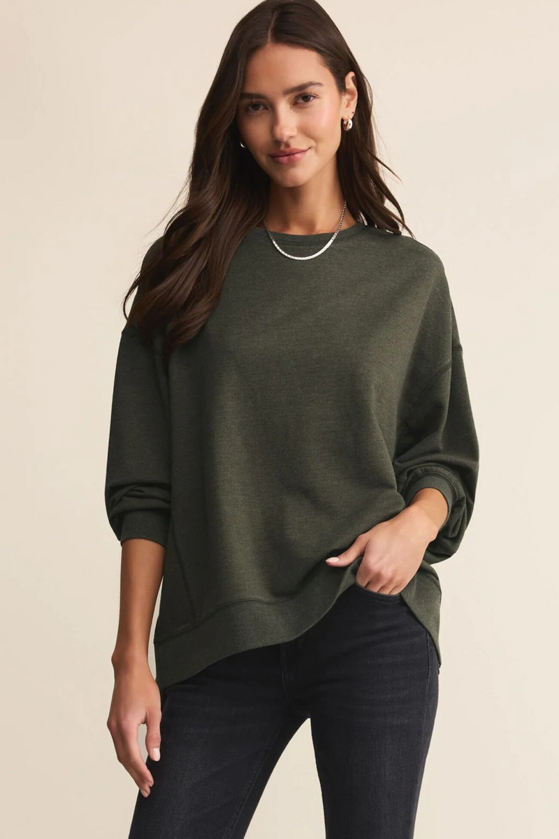 Dark Slate Gray Modern Weekender Sweatshirt