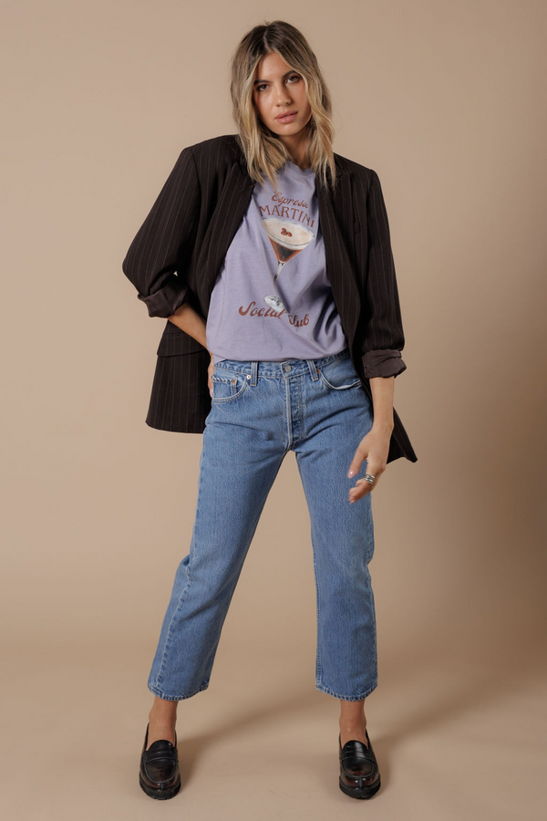 Rosy Brown Espresso Martini Boy Tee Graphic Tee