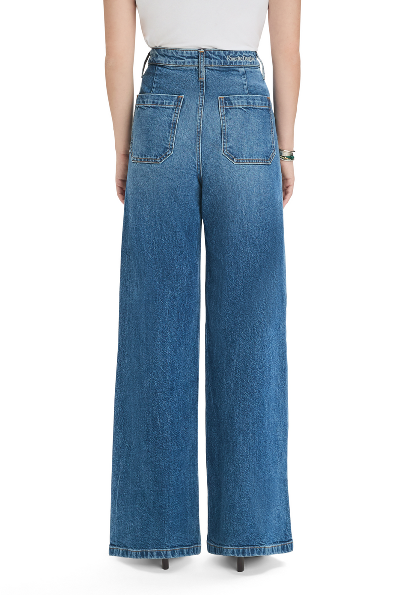 Dark Slate Blue The Mischa Shortie | Campbell Jeans