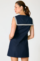 Lavender Anchor Mini Dress Mini Dress