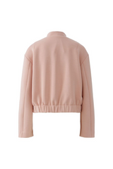 White Smoke Scuba Blouson Jacket