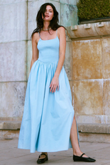 Light Blue Audrey Dress Maxi Dress