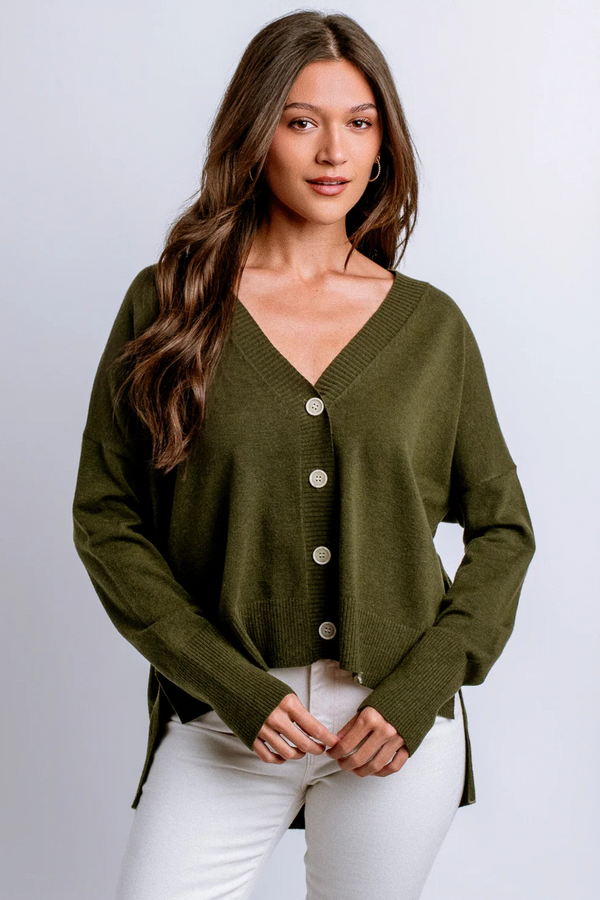Black Wagner Cardigan Cardigan