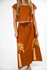 Daphne Skirt | Sahara Sun