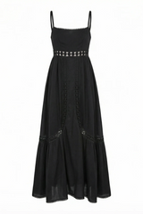 Dark Slate Gray Charlotte Dress Maxi Dress