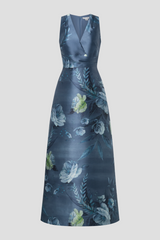 Light Gray Rosalind | Gown Formal Gown