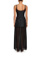 Tan Kaitlyn Skort Midi Skirt