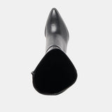 Black Aldy Boot Heel
